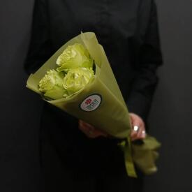 Букет из 3 роз Лимонад 50см