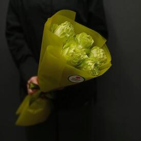 Букет из 5 роз Лимонад 50см
