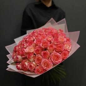 Букет из 51 розы Джумилия 50см