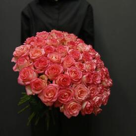 Букет из 51 розы Джумилия 50см