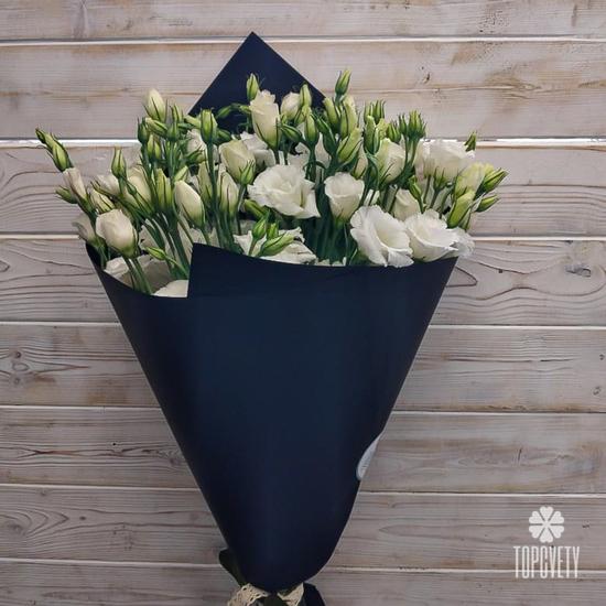 Букет из 15 белых эустом