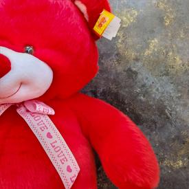 Игрушка Красный мишка 100см