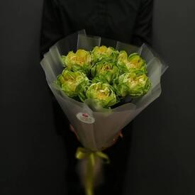 Букет из 7 роз Вегги 70см