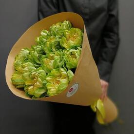 Букет из 11 роз Вегги 70см