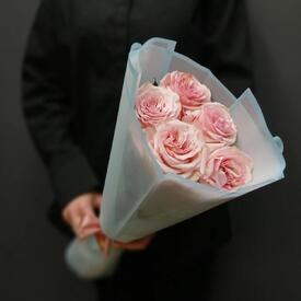Букет из 5 роз Бимба 50см