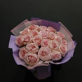 Букет из 21 розы Бимба 50см