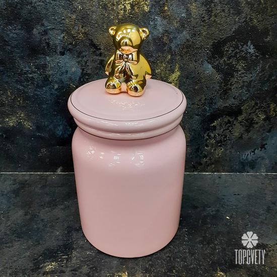 Шкатулка, баночка с крышкой