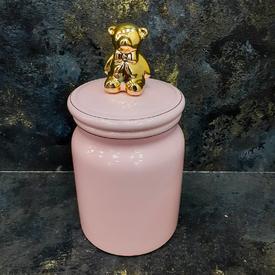 Шкатулка, баночка с крышкой