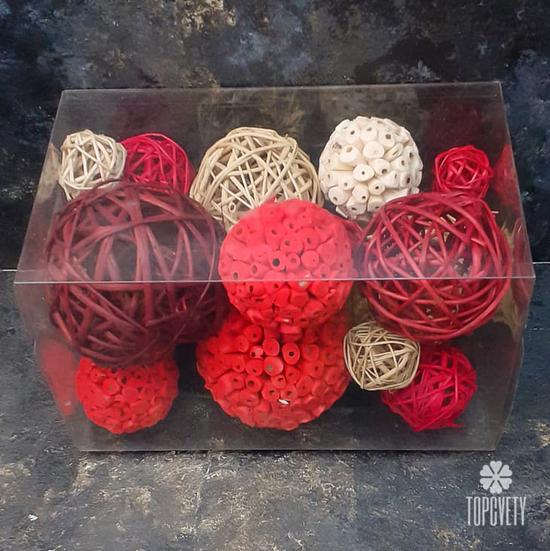 Шары Декоративные из ротанга