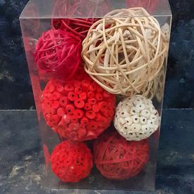 Шары Декоративные из ротанга