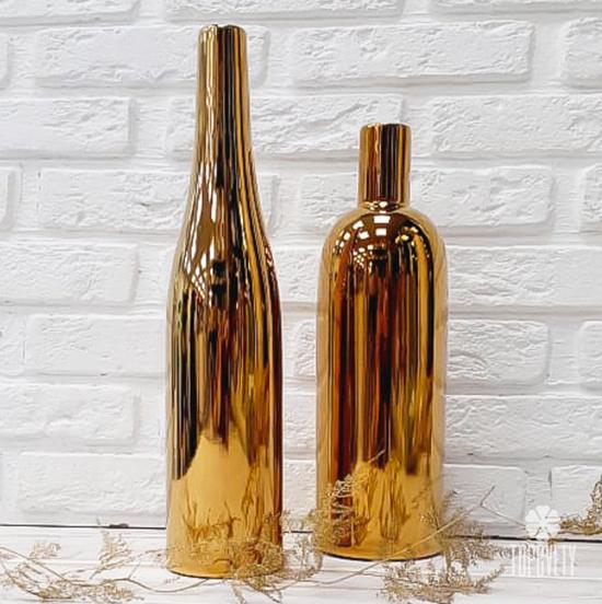 Ваза Золотая бутылка