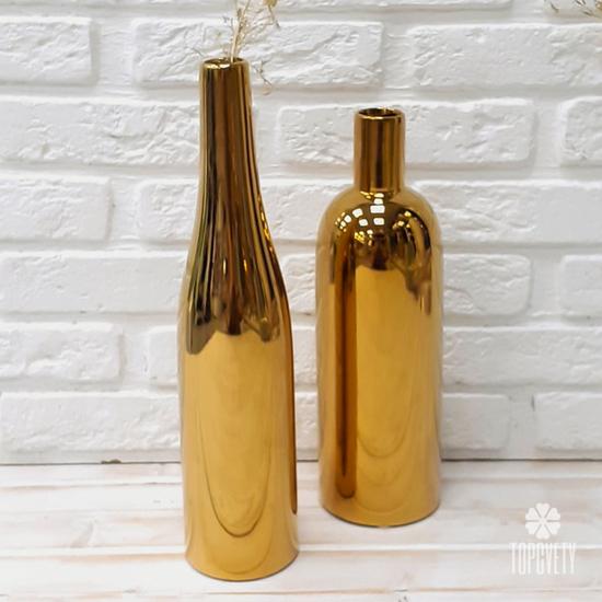 Ваза Золотая бутылка