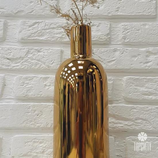 Ваза Золотая бутылка