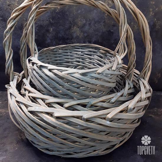 Набор плетеных корзин №1