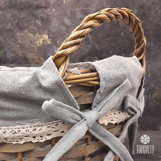 Плетеная корзина №2