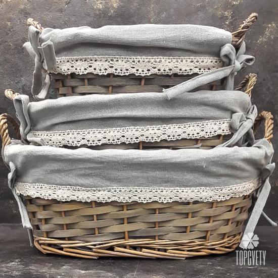 Плетеная корзина №2