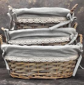 Плетеная корзина №2