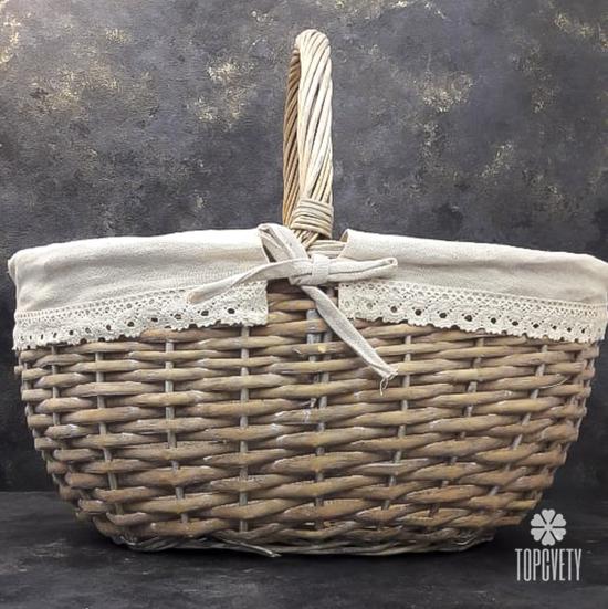 Плетеная корзина №3