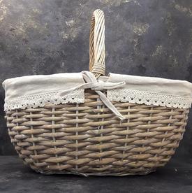 Плетеная корзина №3