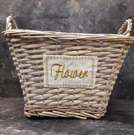 Плетеная корзина №4