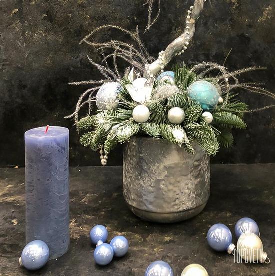 Новогодний топиарий