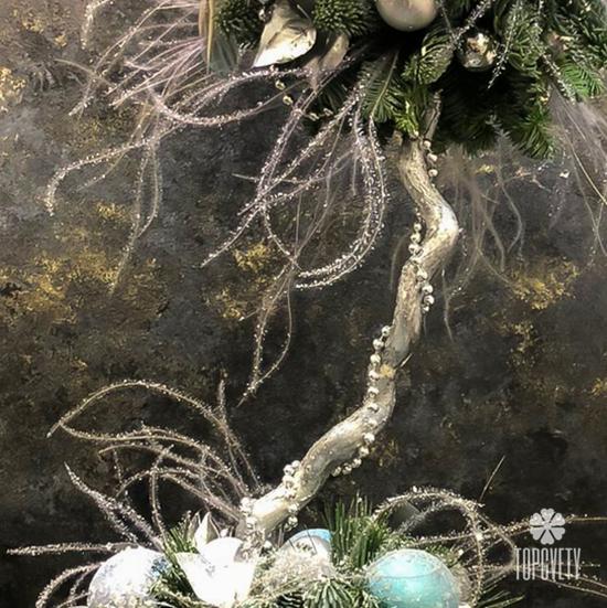 Новогодний топиарий