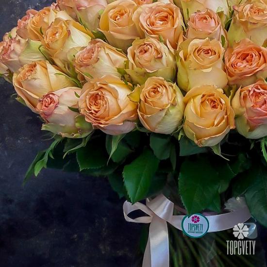 Букет из 51 оранжевой розы 