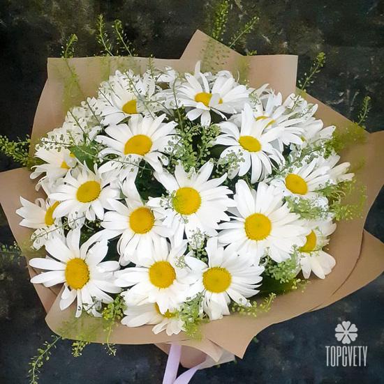 Букет из 25 ромашек