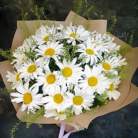 Букет из 25 ромашек