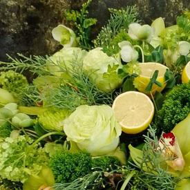 Букет из роз и орхидей 