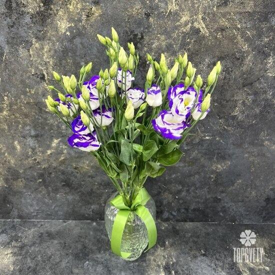 Букет из 7 сиреневых эустом 