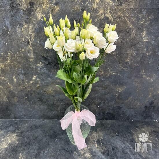 Букет из 7 белых эустом