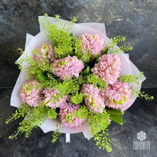 Букет из 11 гиацинтов 