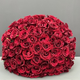 Букет из 51 красной розы 40см