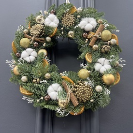Новогодний венок №628