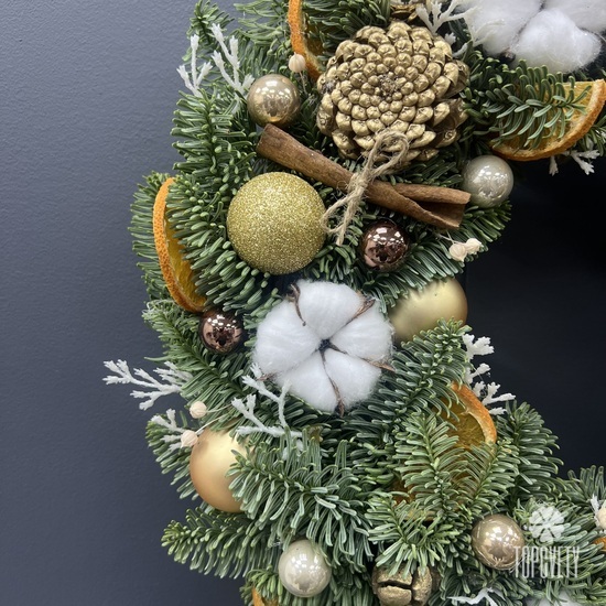 Новогодний венок №628