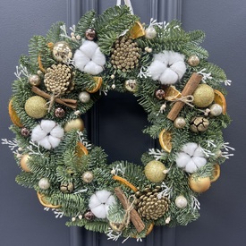 Новогодний венок №628