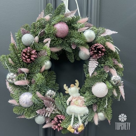 Новогодний венок №627
